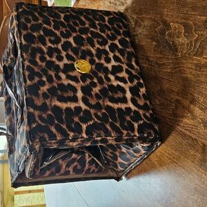 Joy Mangano Leopard Print Travel Bag